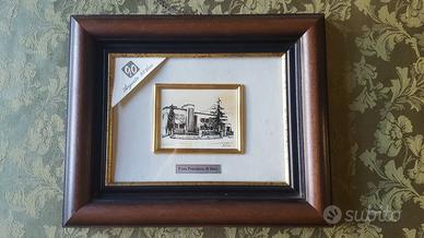 Quadro Rieti in argento