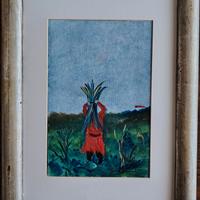 Alfonso Omiccioli '78: Ragazza con fascine. 