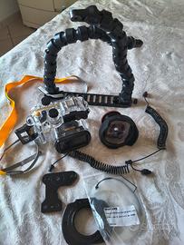 Materiale fotografico subacqueo 