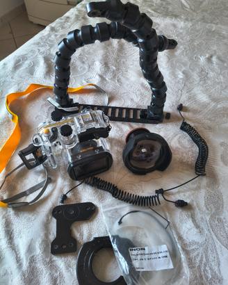 Materiale fotografico subacqueo 