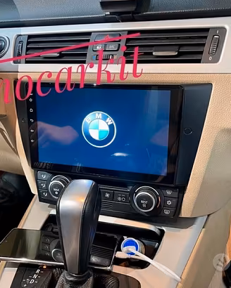 Car Tablet Android BMW Serie 3 E90 E91 CarPlay