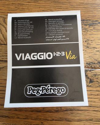 Ssggiolino auto Peg Perego Viaggio 123 Via