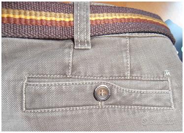 Pantaloni Meyer color verde tg. 50 nuovi