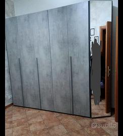 Armadio 6 ante specchio