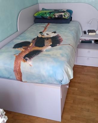 Letto cameretta rialzato 