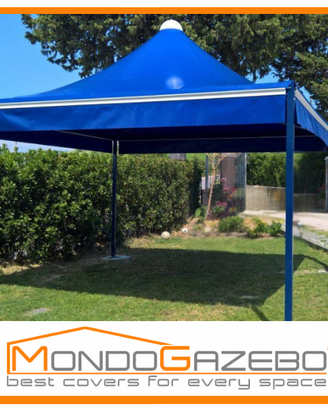 gazebo fisso Wind Plus 5x5 acciaio certificato new
