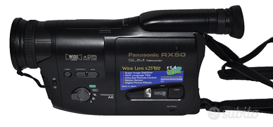 VIDEOCAMERA VINTAGE PANASONIC RX50 SLIM PALMCORDER