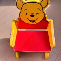 Sedia legno Winnie the Pooh