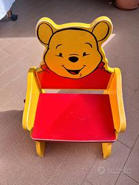 Sedia legno Winnie the Pooh