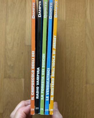 Fumetti Dampyr 276-280 mar-lug 2023