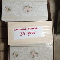 Maioliche floreali anni 70-80