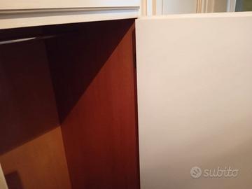 Armadio laccato - Comò  e 2 comodini