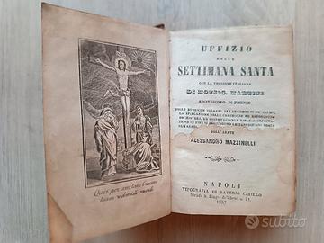 Uffizio della Settimana Santa - Mons. Martini