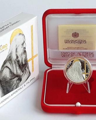 Moneta 5 € 2024 Argento Vaticano San Filippo proof