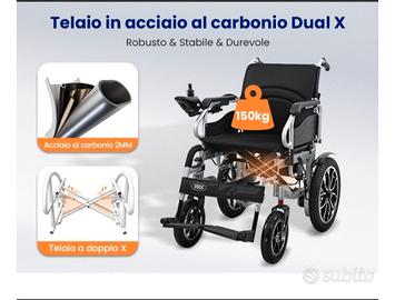 Sedia a rotelle elettrica