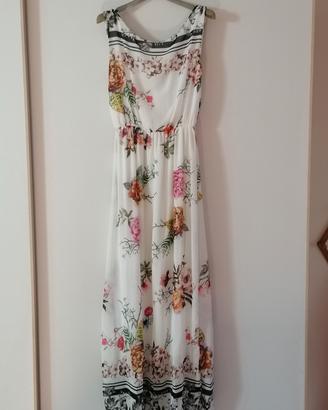 Abito lungo floreale