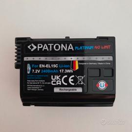 Batteria PATONA Platinum EN-EL15C Nikon