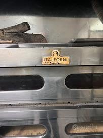 Forno pizza doppia camera