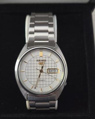 SEIKO 5 Automatic 6309-8840 – Rare Grid Dial