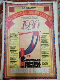 LA STORIA NEL PALLONE - LA STAMPA  12 FASCICOLI