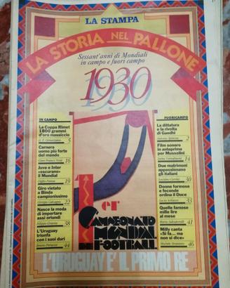 LA STORIA NEL PALLONE - LA STAMPA  12 FASCICOLI