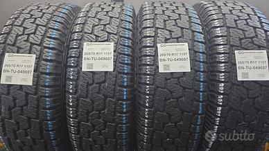 4 Pneumatici 265/70 R17 Pirelli Scorpion All Terra
