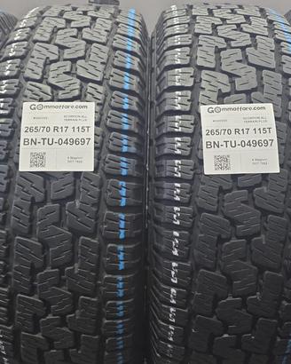 4 Pneumatici 265/70 R17 Pirelli Scorpion All Terra