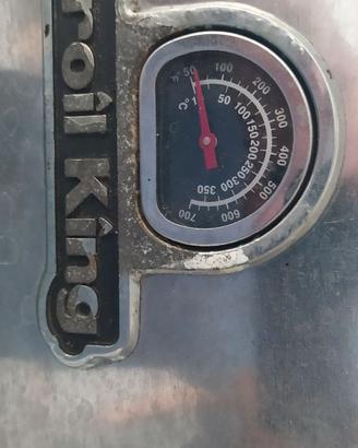 Barbecue a gas broil king