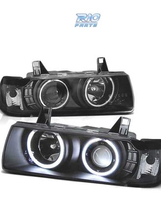 FARI OCCHI ANGEL CCFL BMW E36 COUPE CABRIO NERI