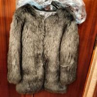 Giaccone in pelliccia ecologica 