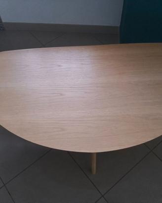 tavolino stile scandinavo rovere