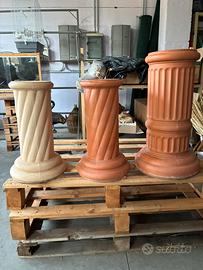 COLONNE DECORATIVE IN TERRACOTTA