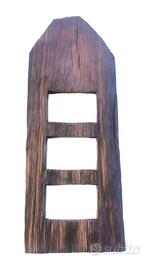 CORNICE PORTA FOTO TRIPLALEGNO MASSELLO