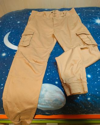 pantalone terranova ragazzo beige 