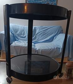 tavolo carrello bar in plastica 1970
