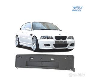 SUPPORTO TARGA PARAURTI BMW E46 LOOK M3 98-05