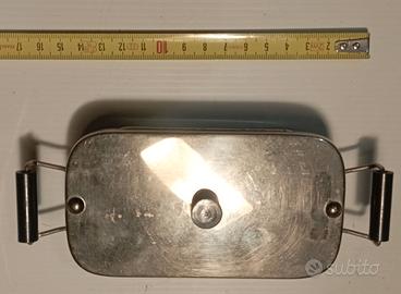 Bollitore vintage portasiringhe in acciaio inox