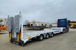 Semirimorchio carrellone PRONTA CONSEGNA rampe dop