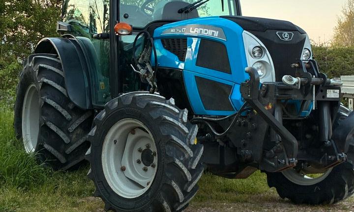 LANDINI REX 4 120 GT TRATTORE FRUTTETO USATO SOLLE