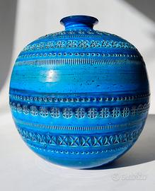 Vaso Bitossi  Rimini Blue, design Aldo Londi