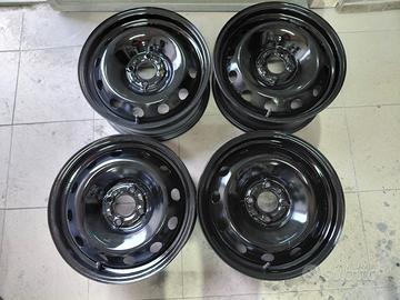 Cerchi in acciaio da 15 pollici per Fiat Panda ecc