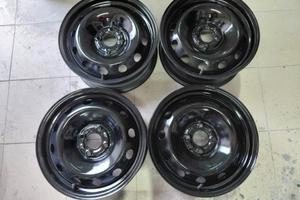 Cerchi in acciaio da 15 pollici per Fiat Panda ecc