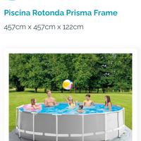 Piacina INTEX prisma 457cm