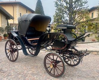 Carrozza per cavalli Gran Duch su cinghie Mendika