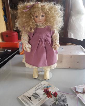 bambola porcellana Mary Lennox  il giardino segret