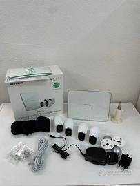 Sistema telecamere di sicurezza con 4 Cam Arlo