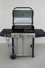 barbecue a gas