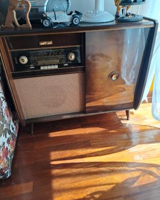 Radio Philips truhe 1003 anni 50/60