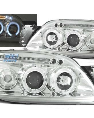 FARI FORD FIESTA 99-02 ANGEL EYES FONDO CROMATO