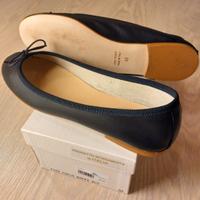 Ballerine tg.40 colore blu in nappa